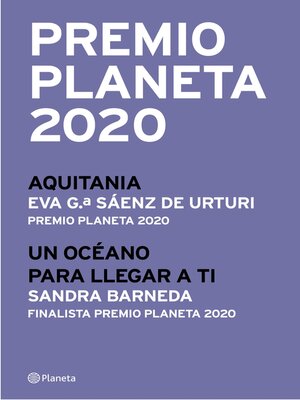 cover image of Premio Planeta 2020